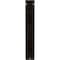 Ekena Millwork Crawley Wrought Iron Bracket, (Triple center brace), Antiqued Pale Gold 2"W x 10"D x 12"H BKTM02X10X12TCRAPG - alternate 7